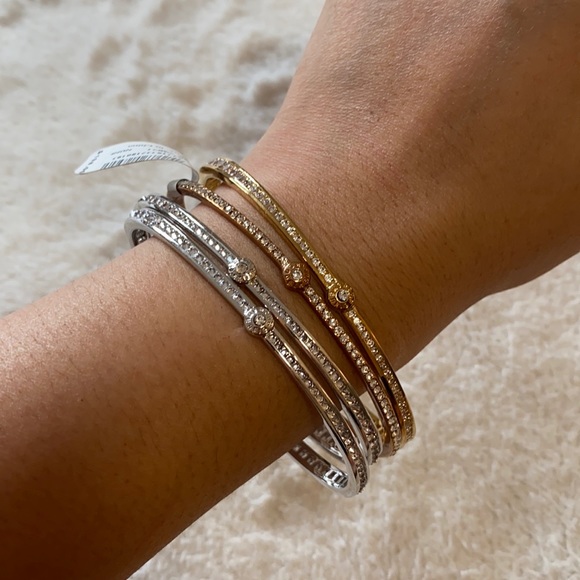 Henr KL Bendel 4 stack bracelets
